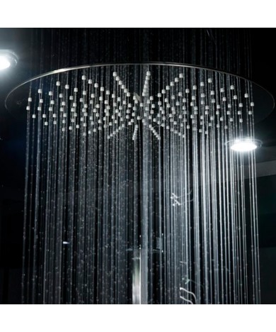 Гідромасажний паровий бокс GOLSTON G-U692BB чорний 1200х850х2230 мм правосторонній, розсувний