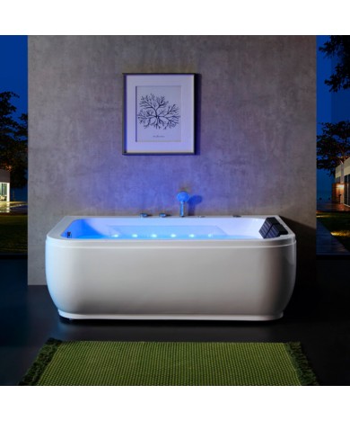 Гідромасажна ванна Golston G-U280 пристінна, 1820х1230х660 мм